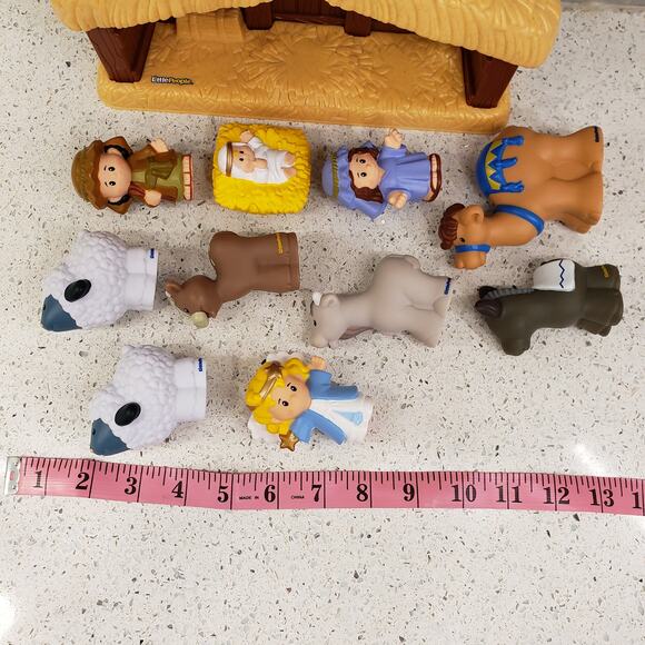 Vintage Little People Nativity Scene Baby Jesus Mary Joseph Mattel 2002 - Picture 16 of 16